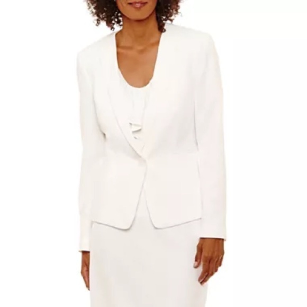 Black Label by Evan-Picone Suit Jacket w/ Pencil Skirt, Blazer 12, Skirt 14, NWT